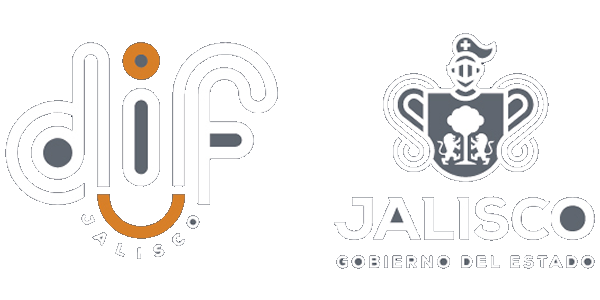 Logos de DIF Jalisco y del Gobierno del Estado de Jalisco