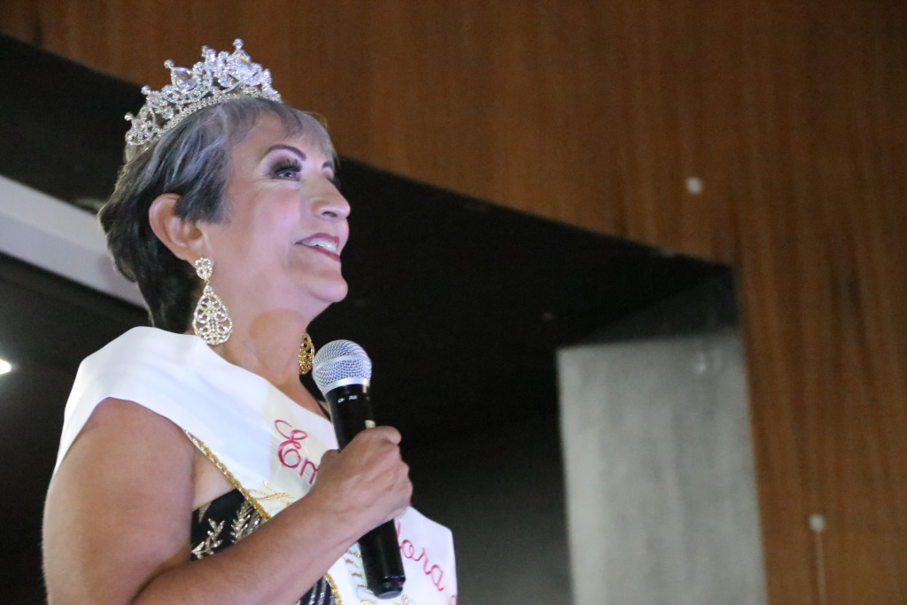Marisela Domínguez Díaz del grupo Guadalupana fue seleccionada como Embajadora del Adulto mayor UNI 3