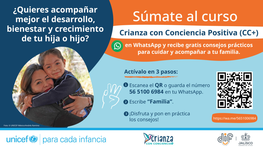 Se observa la información gráfica paso a paso de acceso al curso vía whats app