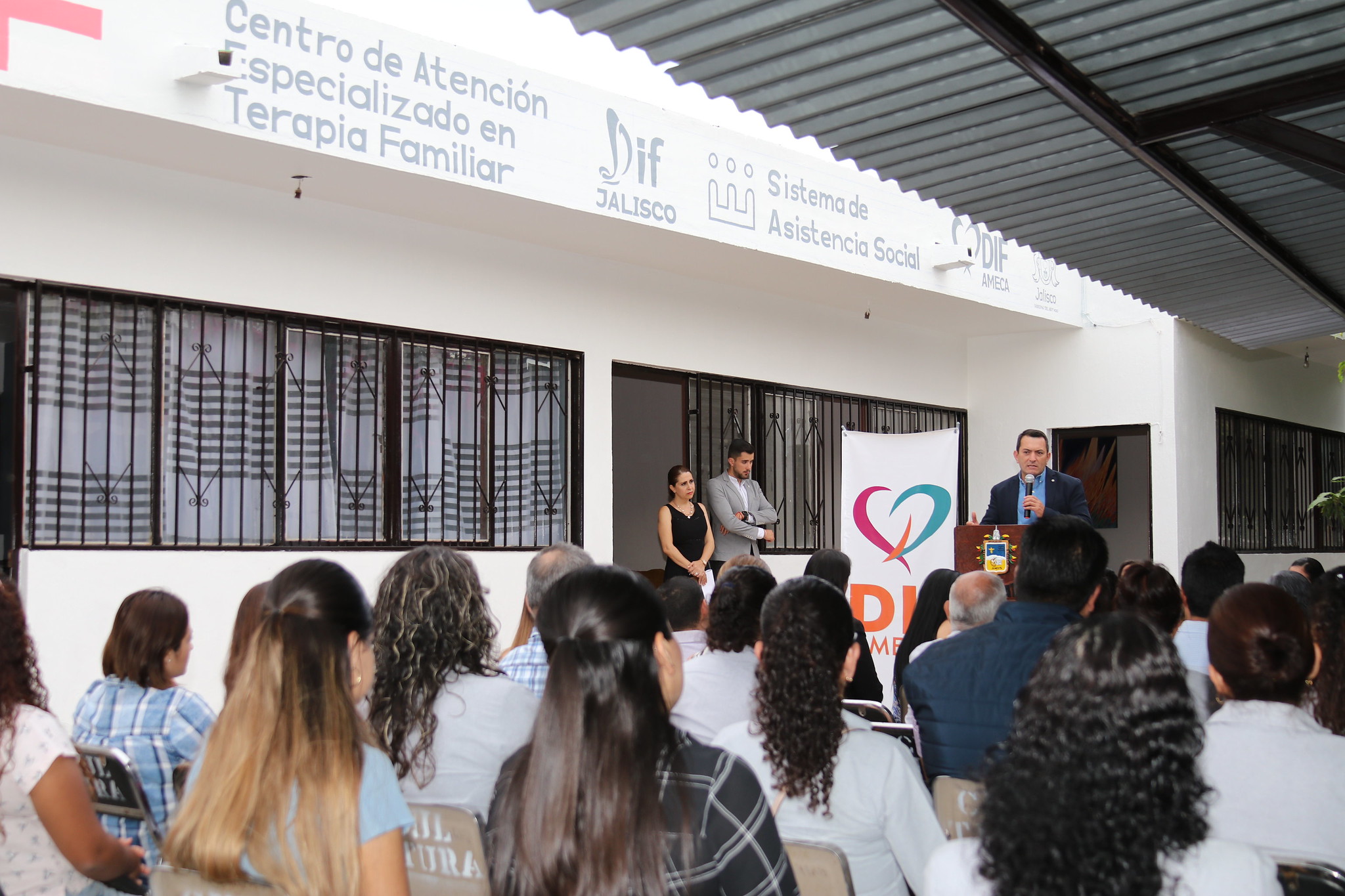 Inauguración del Centro de Atención Especializada en Terapia Familiar del Municipio de Ameca.
