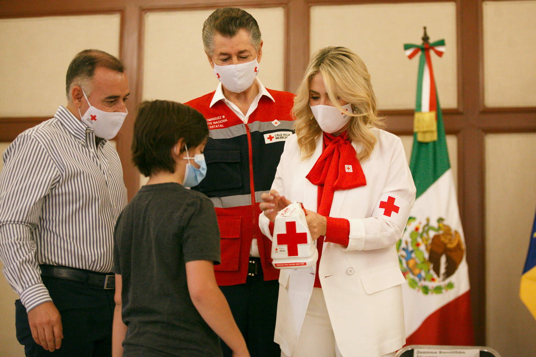 Arranque de la Colecta Anual 2021 de la Cruz Roja Mexicana en Jalisco.